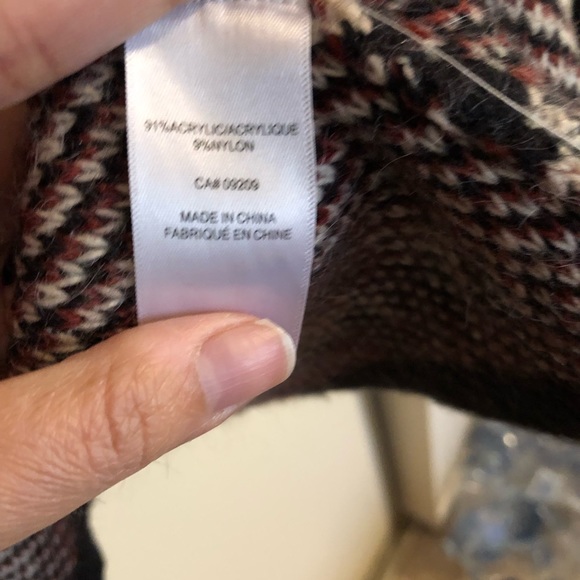 CLEO | Houndstooth Open Coatigan Sweater - Picture 14 of 16